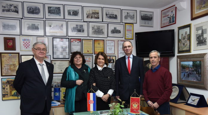 Ured HGD-a CG posjetila delegacija Matice hrvatske