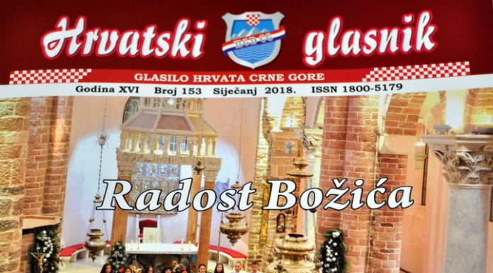 “Hrvatski glasnik” možete preuzeti u Tivtu i Kotoru