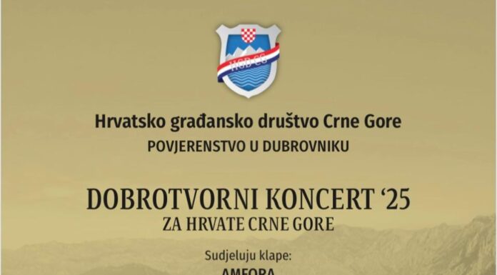 Dobrotvorni koncert u Dubrovniku